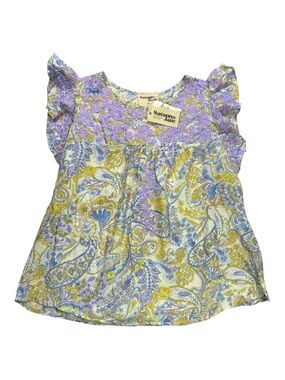 Savanna Jane Embroidered Paisley Top Size 2X NWT Boho Floral Blouse
